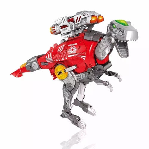 Dinobots Robot Blaster Rex Ditoys Transformable Casa Valente 2