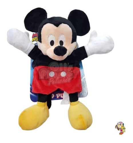 Mickey De Peluche Títere Minnie De Peluche Disney Original 1