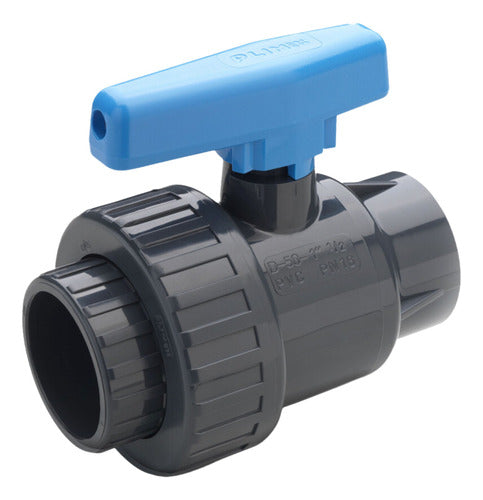 Vulcano PN16 HH Ball Valve for Glueing 0