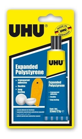 UHU Pegamento Uhu Para Poliestireno Expandido 33ml 0