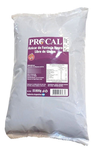 Pack of 3 Black Sugar Procal 800g Gluten Free 1