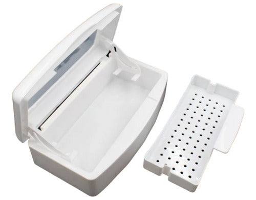 Modacity Sterilizer Box Nail Tool Disinfectant Tray 0