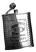 Florida-Home Stainless Steel Flask 7 oz with Screw Cap 0