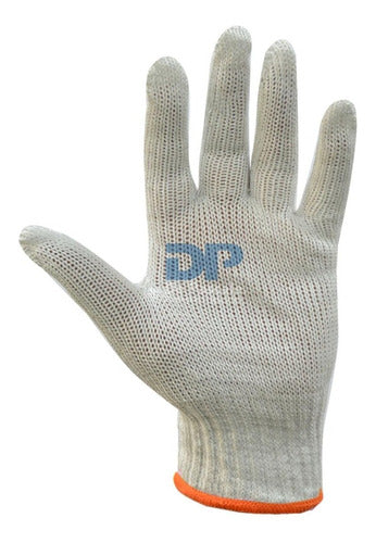 De Pascale White Cut-Resistant Refrigeration Knit Glove 2