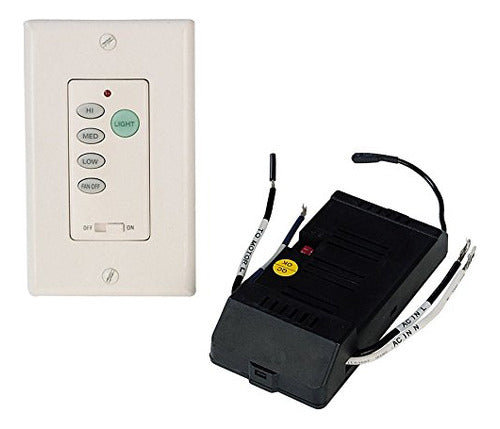 Litex Wci100 Wall Command Control De Ventilador De Techo Uni 0