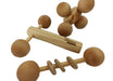 Pekiolo Natural Wood Rattles Kit for Babies 2