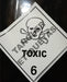 3M Toxic Label Class 6.1 - PVC - Reflective 0