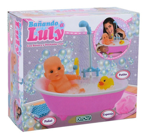 Ditoys Bathing Luly Real Water Shower Doll 1