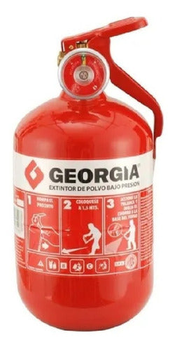 Georgia ABC Powder Fire Extinguisher 1 Kg 4 IRAM VTV 0