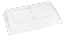 Winco Polycarbonate Dome Hinged Cover, Medium 0