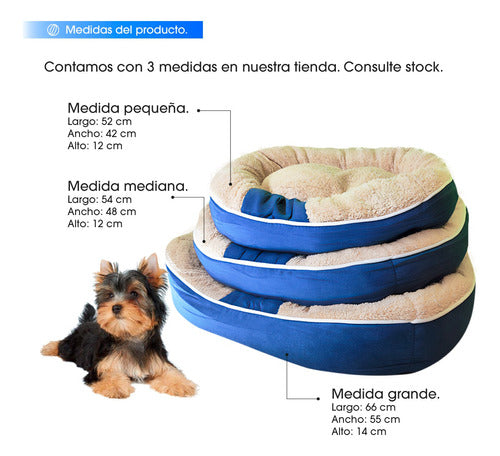 Pawfy Soft Plush Anti-Stress Pet Bed for Small Animals 3