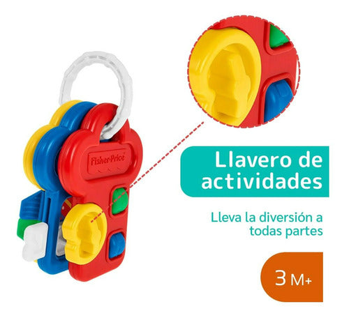 Fisher Price Llavero De Actividades Para Bebes 1