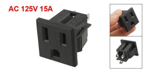 Gbstore 10 pcs Ac 125 v 15 a Us Plug 3 potencia De Salida De 1