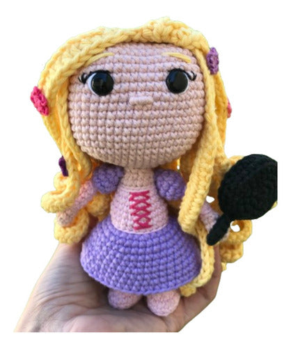 Rapunzel Amigurumi Crochet Doll from Tangled 0