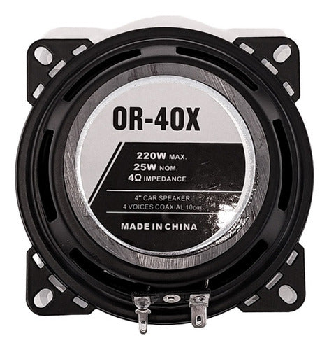 Oregon 4-Inch 4-Way Speaker Set 220 Watts Max 1