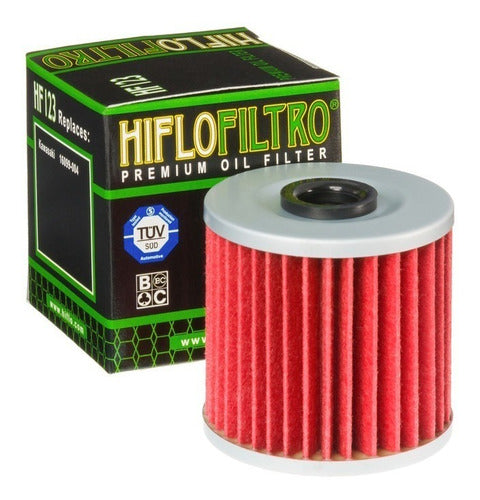 Filtro Aceite Kawasaki Klf 220 Hiflofiltro Hf123 Ryd Motos 0