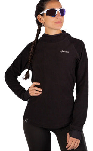 Women's Micropolar Hoodie Weis Lain Second Skin 0