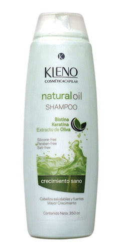 Shampoo + Mascara Kleno Natural Oil Anti Breakage Sulfate-Free 1