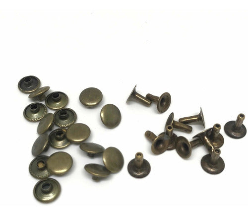 Imported Common Rivets for Leather Goods 10/10 X 1000u 3