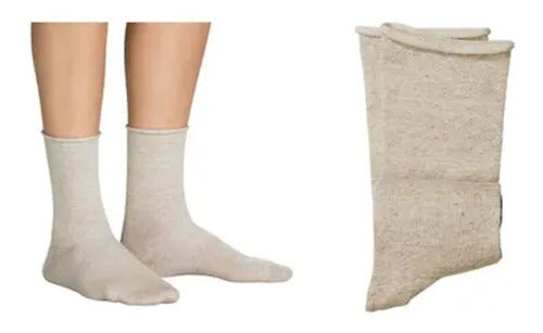 Lupo Cotton Non-Elastic Cuff Soft Men's Socks Art.1275 24