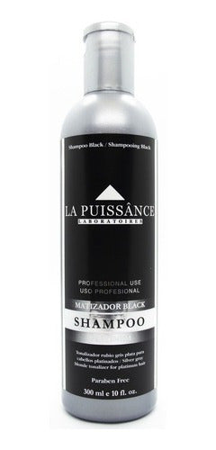 La Puissance Matizador Black Shampoo Pelo Gris 300ml 6c 0