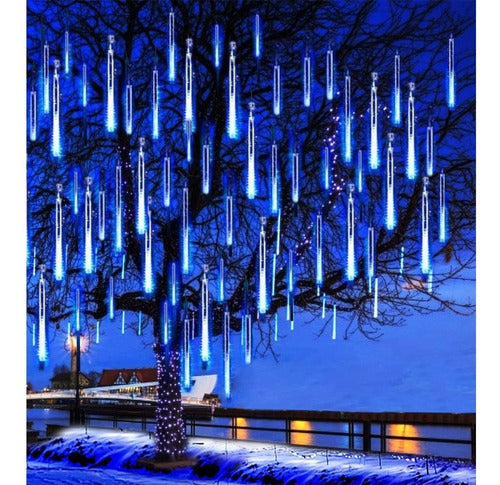 Kordain Outdoor Christmas Lights - Rain and Meteor Shower Design 0