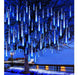 Kordain Outdoor Christmas Lights - Rain and Meteor Shower Design 0