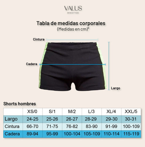 Valus Malla De Baño Cloro Resistente Short Natación Hombre Sale! 3