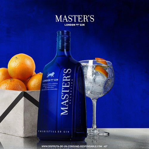 Master`s Gin Master`s Pack C/ Copa 700 Ml Pack Calidad Tx 3