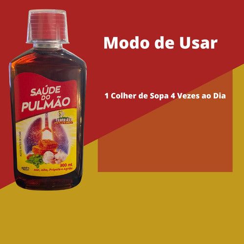 Kit 12 Saude Do Pulmao Nectamel 300ml 100% Natural Revenda 1