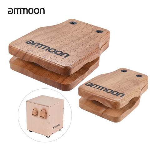 Ammoon Grande E Médio 2pcs Cajon Box Tambor Companion 2