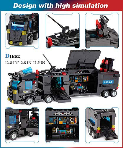 Wishalife City Police Station Construction Kit 1