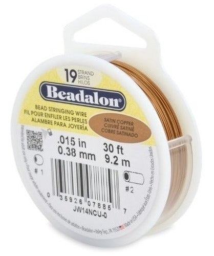 Bedalon  Cordon De 19 Hilos Ensartado 0015 Pulgadas Saten Co 0