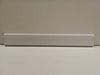 White PVC Baseboard Frame 40mm Strip 2.90m 0