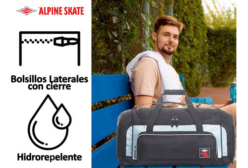Large Alpine Skate Sports Bag Gym Travel Club 13