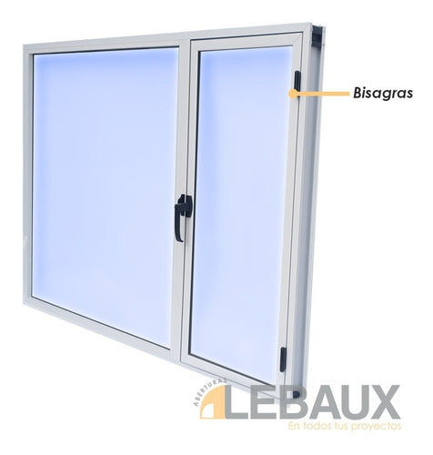 Lebaux Patagonica Window Aluminum Herrero 4mm 120x100 5