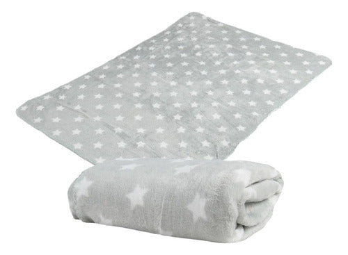 LITTLE TD Flannel Polar Star Baby Blanket Cradle Co-Sleeping Color 4