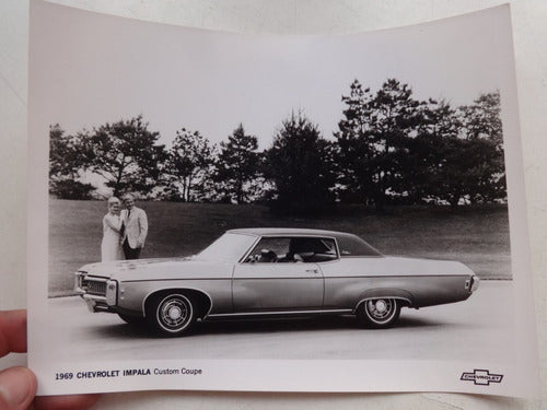 Chevrolet Antique Photo Impala Coupe 1969 0