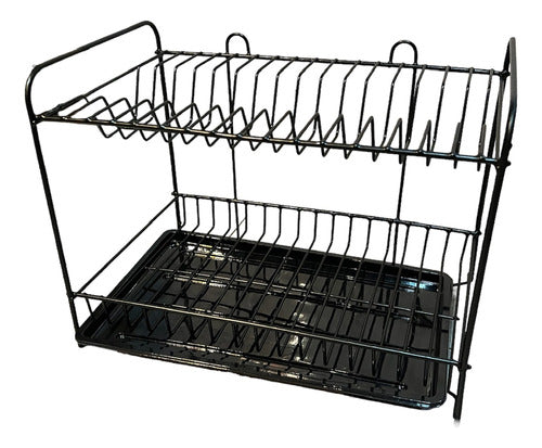 Arríale 2-Tier Dish Rack with Capacity for 16 Plates 7