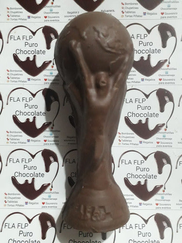 FLA FLP PURO CHOCOLATE Copa Mundial De Futbol De Chocolate Trofeo Deportivo 5