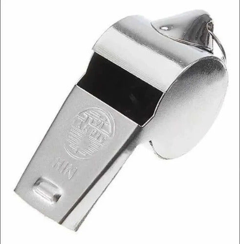 Silver Metal Referee Whistle 1