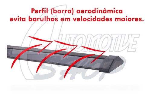 Rack Teto Resistent Sport Honda Civic 2006 Até 2008 Lw048 3