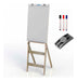 Cavalete Flip Chart Mdf Fit Stalo 9425 + 3 Marcad + 1 Apagad 0