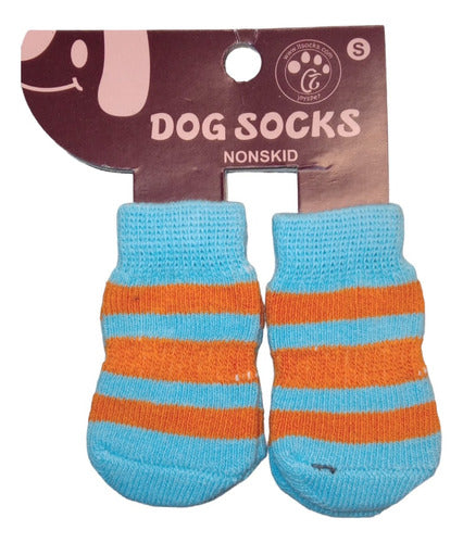 Per-Ros Non-Slip Socks Size S for Small Pets 5