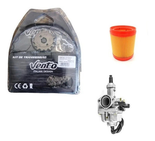 Vento Transmission GS + Air Filter + Carburetor 200 Jemipex 0