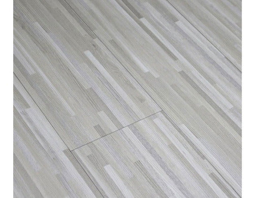 Sonsil Piso Vinilico Autoadhesivo Listón Madera Gris Claro Caja 5m2 0