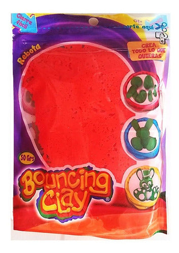 Ditoys Bouncing Clay Modeling Dough Red 0