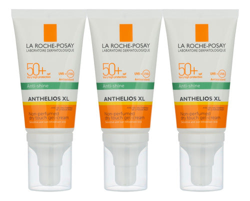 La Roche-Posay Anthelios Kit X3 Fps50+ Toque Seco X 50ml 0