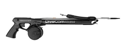 Arbalete Pesca Harpia 90cm Divecom Arpão 130cm Terminal Inox 3