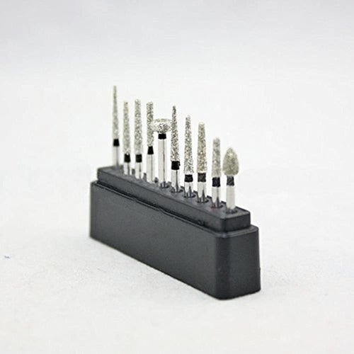 10pcs Diamante Burs Fg Diamante Burs Por Nnski 2